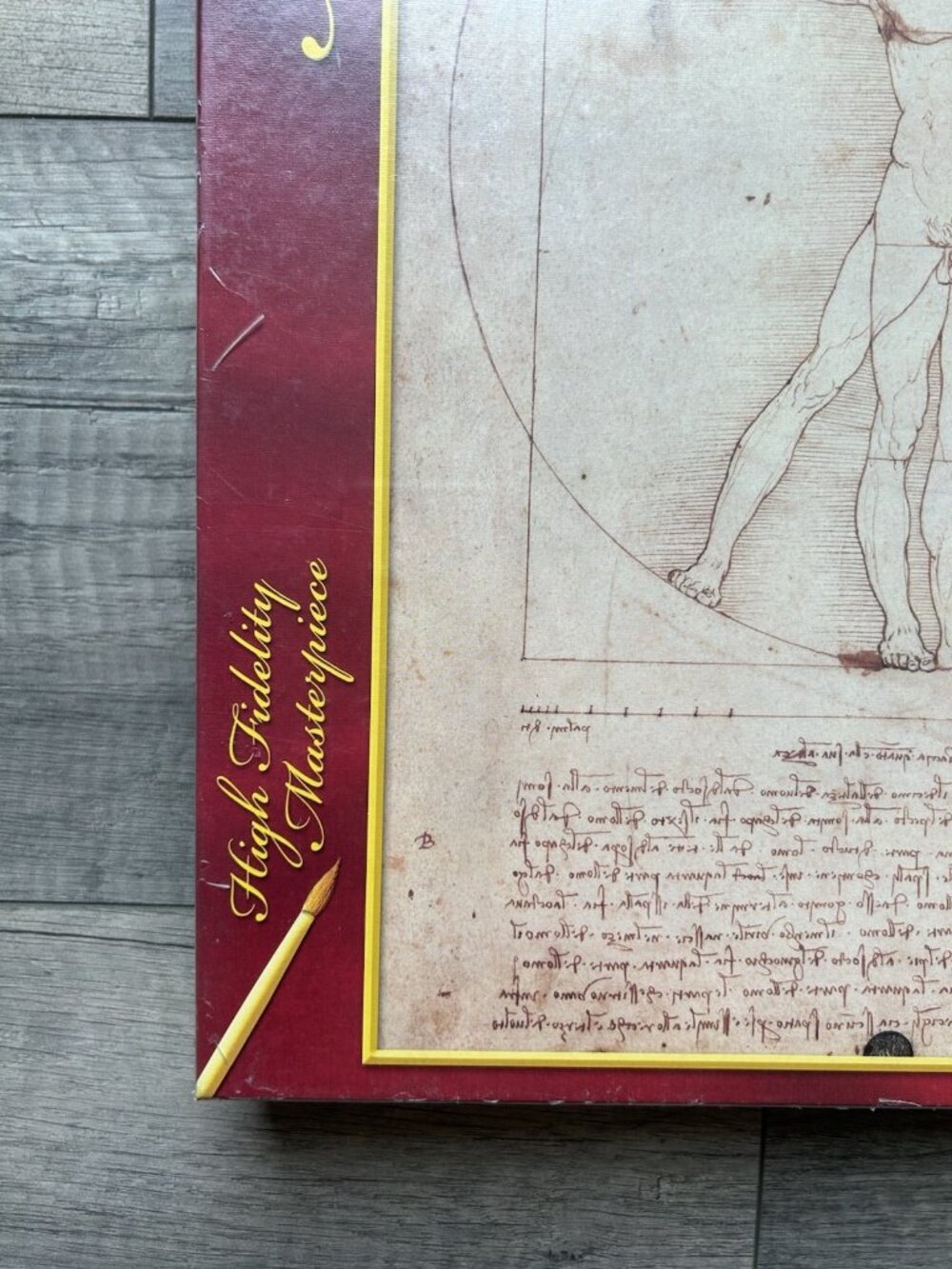 Ravensburger Leonardo da Vinci Vitruvian Man 1000PC Puzzle Softclick Technology - Picture 5 of 16